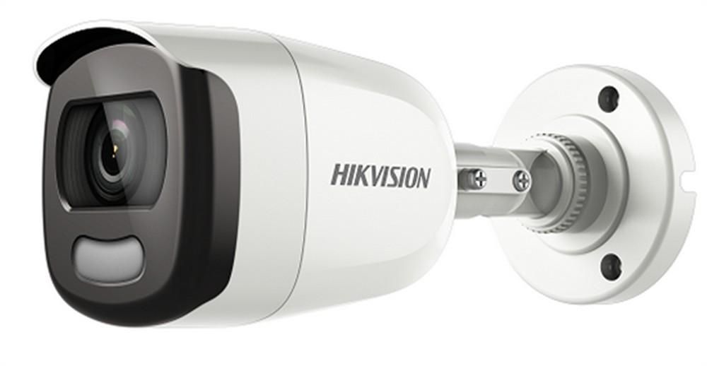 Camera TurboHD 2 MP, lentila 3.6 mm, ColorVU, Hikvision DS-2CE10DFT-F
