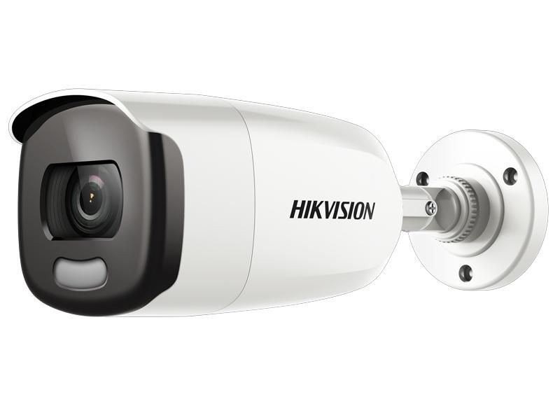Camera TurboHD 2 MP, lentila 3.6 mm, ColorVU, IR 40 M, Hikvision, DS-2CE12DFT-F