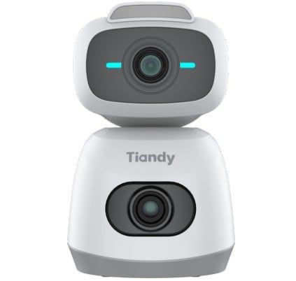 Camera wireless interior Tiandy, 4MP, Wi-Fi, 2 lentile, audio bidirectional, IR 20m, detectie AI, TC-H383E 9DA-284