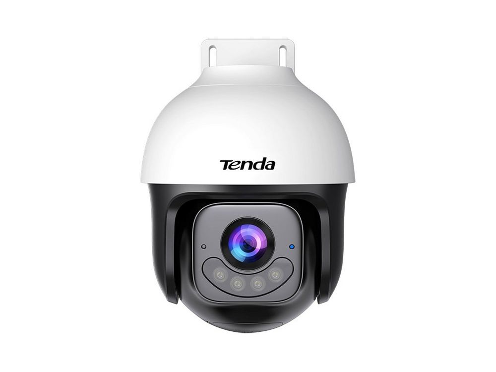 Camera wireless Tenda CH7-WCA, 5MP, 4mm, IR si LED alb, Alarma, rotire si inclinare, include microSD, IP65