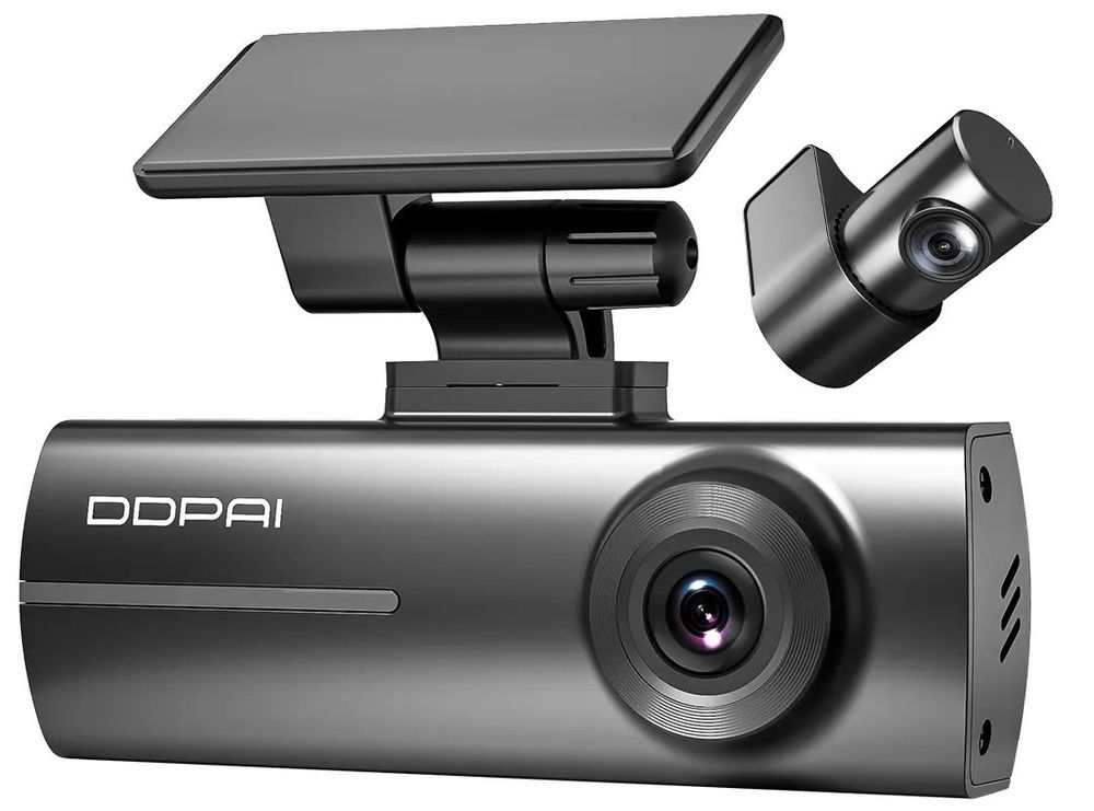 Camera auto DDPAI N1 DUAL, camera fata 1296p, camera spate 1080p, NightVIS, Wi-Fi 2.4GHz, DDPAI-N1 DUAL