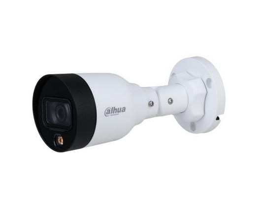 Camera bullet IP Dahua, 2MP, 2.8mm, Full Color, LED cu lumina alba, IPC-HFW1239S1-LED-0280B-S5