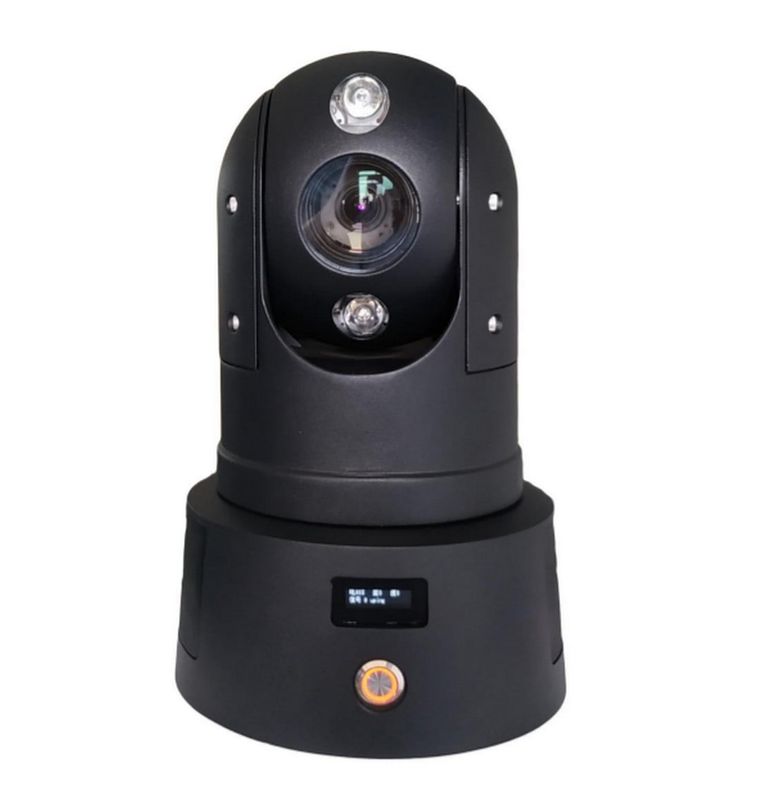 Camera de bord 4G pentru masini de politie, PTZ, anti-explozie, Full HD 1080P, rotire 360, zoom optic 20x, IR 80m, Wi-Fi, GPS, baterie 10h, Recoda C814 4G