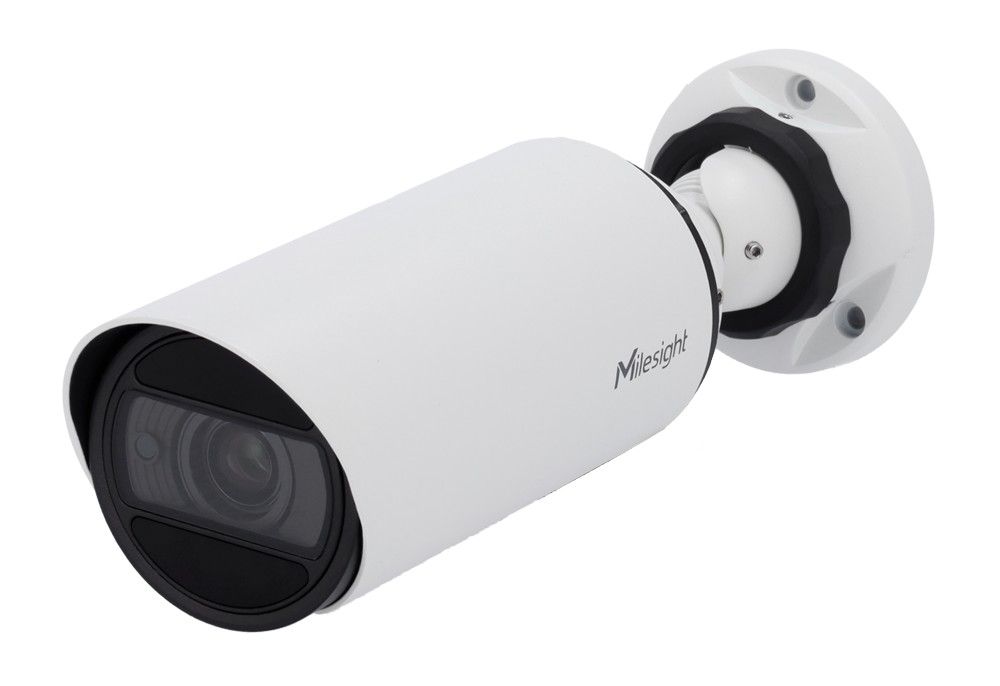 Camera de supraveghere IP ANPR pentru exterior, Full HD 2MP, Motorizata, IR 100m, MicroSD, PoE, IP67 - IK10, Milesight MS-C2964-TFILPC-0722
