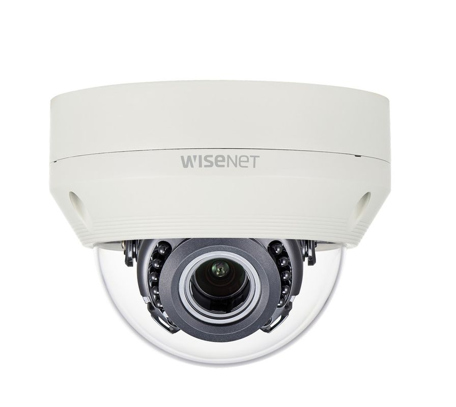 Camera de supraveghere analogica Hanwha Dome HCV-6080R, Full HD - 2MP, Varifocala 3.2 - 10mm, IR 30m, IP66, IK10
