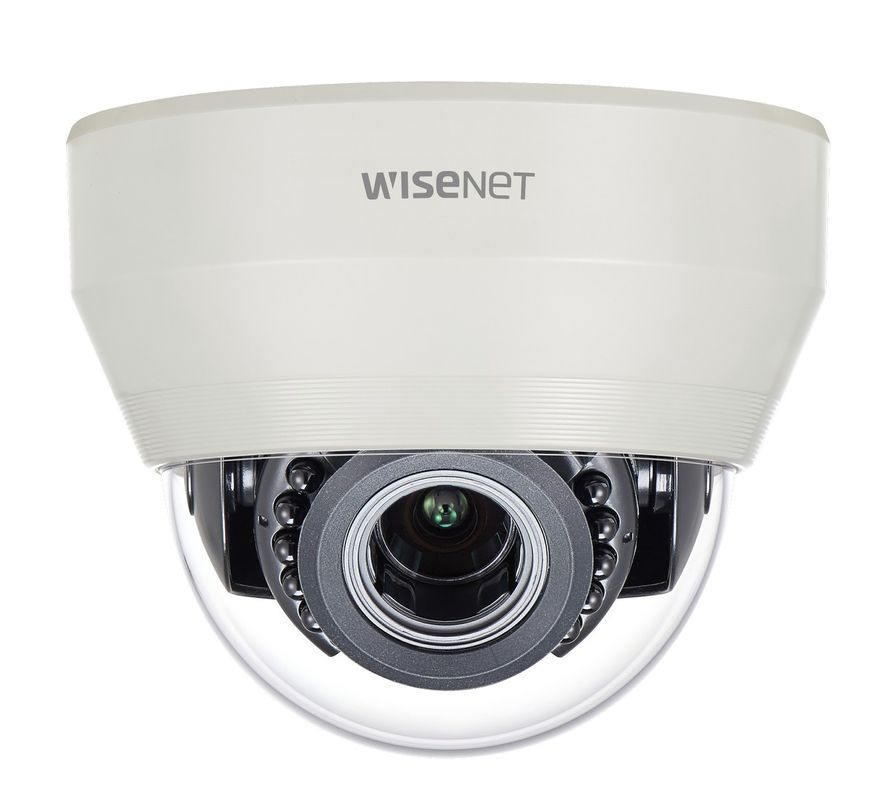 Camera de supraveghere analogica Hanwha Dome HCV-7070RA, 2K - 4MP, Varifocala 3.2 - 10mm, IR 30m, IP66, IK10