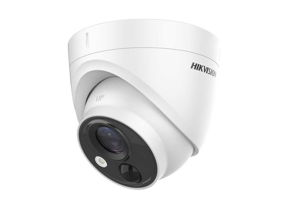 Camera exterior, 2MP, lentila 2.8mm, senzor PIR, alarma cu LED, iesire alarma, IR 20 M DS-2CE71D0T-PIRLPO
