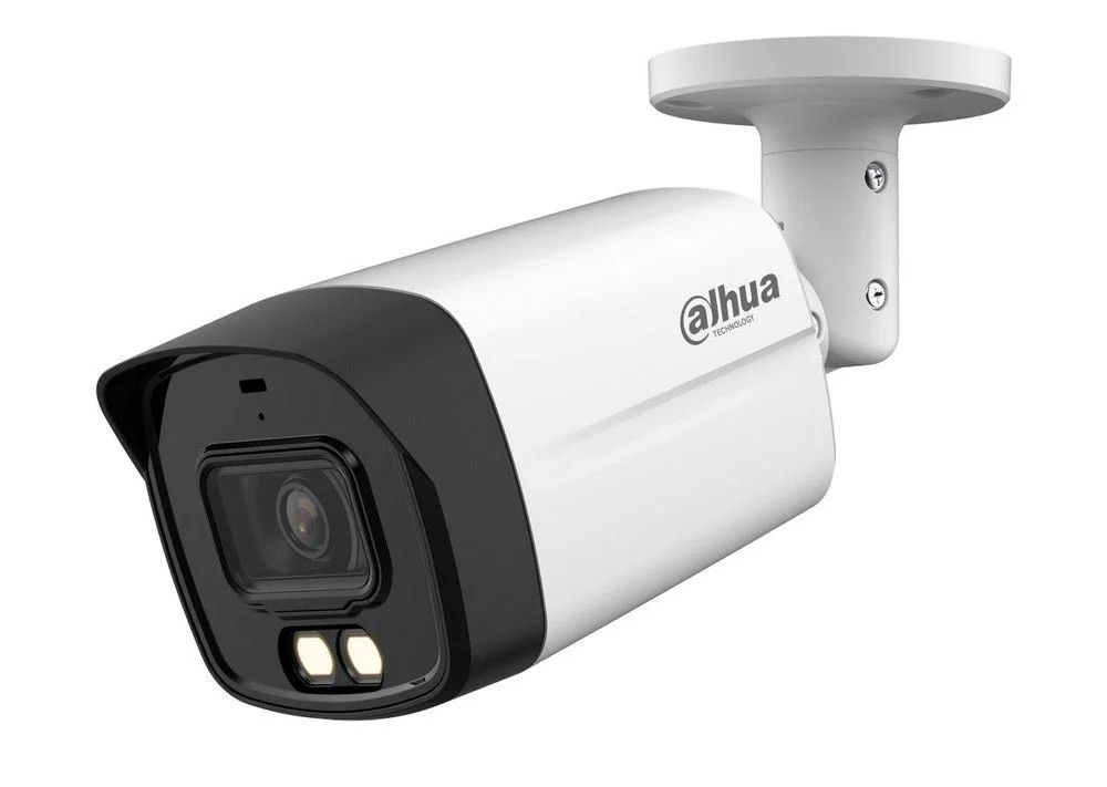 Camera de supraveghere Dahua, 5MP 2K, 2.8 mm, Iluminare duala 40m, Microfon, IP67, HAC-HFW1500TLM-IL-A-0280B-S2-BF