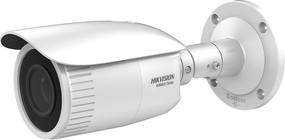 Camera de supraveghere exterior HiWatch HWI-B640H-Z(2.8-12)(C), 4MP, 2.8-12mm, IR 50m, slot microSD, PoE, IP67