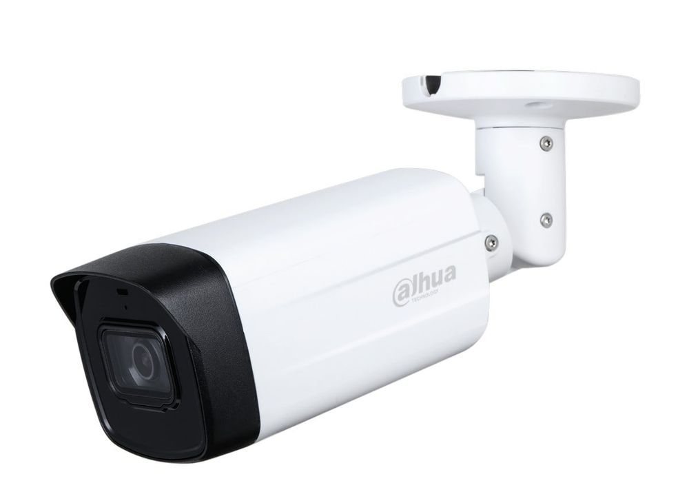 Camera de supraveghere HDCVI Dahua HAC-HFW1200TH-I8-A-0360B-S6, 2MP Full HD, 3.6mm, IR 80m, Microfon, IP67