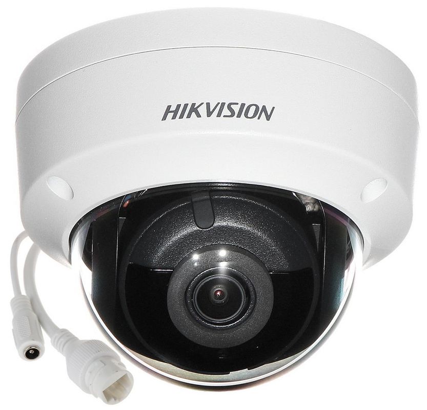Camera de supraveghere Dome, IP, Hikvision, 4MP 2K, IR 30m, PoE, slot card, DS-2CD2143G2-I