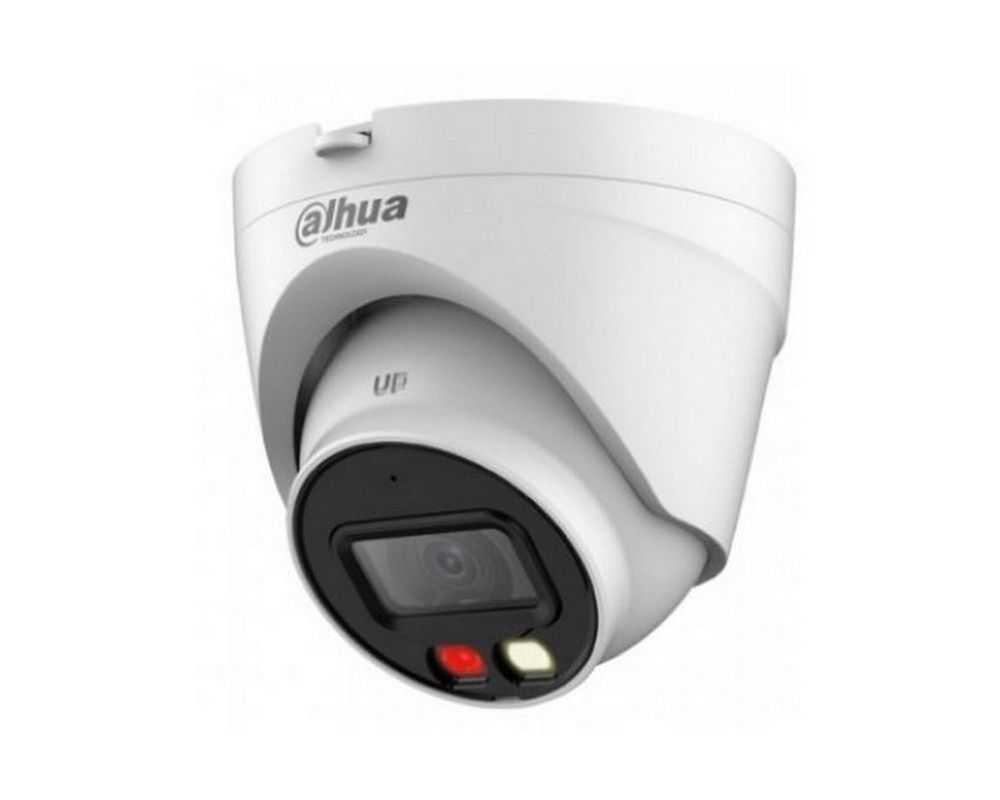 Camera supraveghere dome IP Dahua IPC-HDW1239V-A-IL-0360B, 2MP, 3.6mm, iluminare duala, audio, PoE, IP67