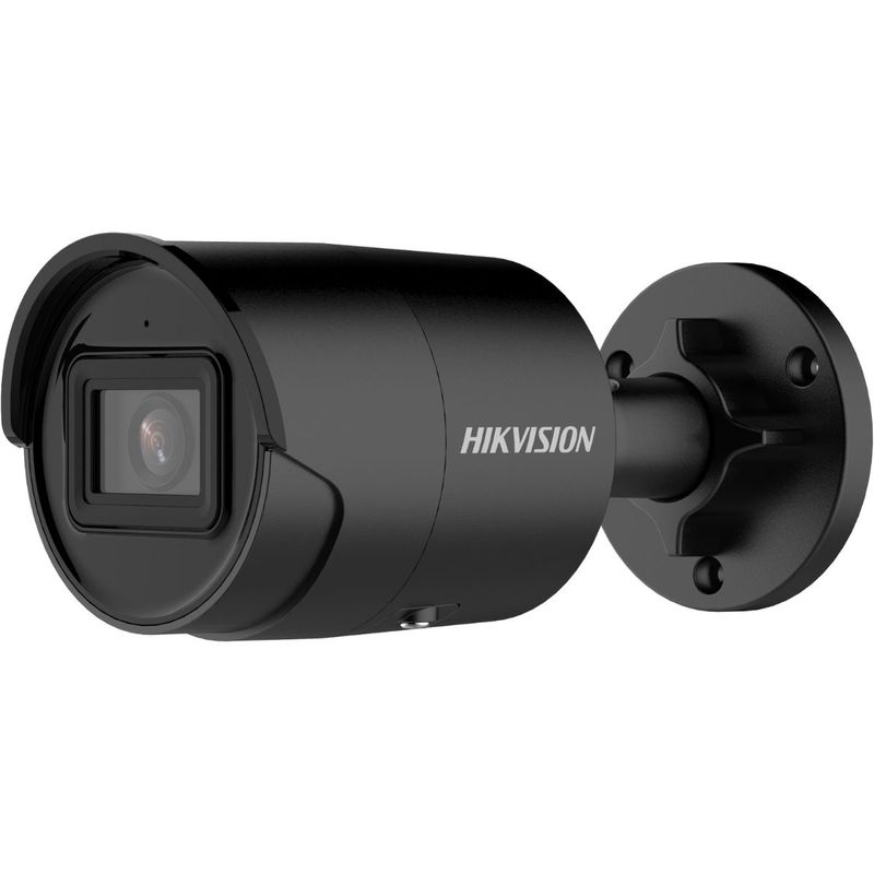 Camera supraveghere IP, Hikvision DS-2CD2063G2-IU(2.8mm)(BLACK), AcuSense, 6MP, IR 40m, PoE, microfon, slot micro SD, IP67
