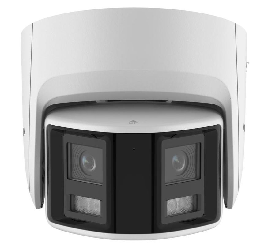 Camera de supraveghere Panoramica ColorVu Hikvision DS-2CD2347G2P-LSU/SL(2.8mm)(C), 4MP, 2.8mm, LED alb 30m