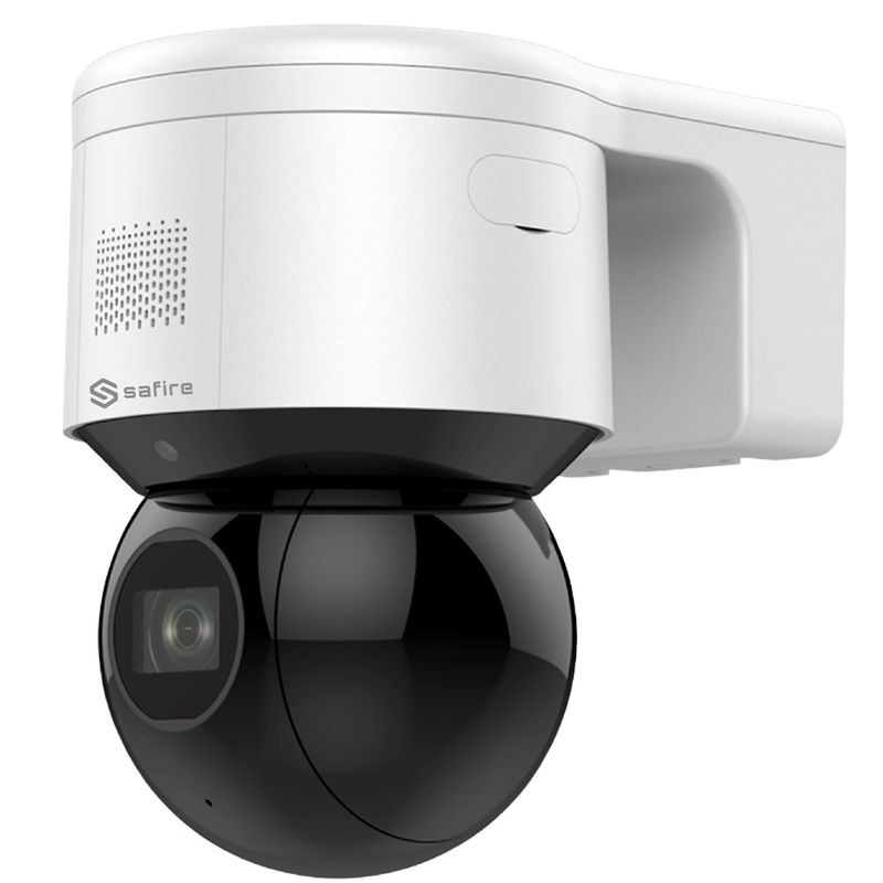 Camera de supraveghere PTZ IP, 4 MP, audio bidirectional, IR cu LED 50 m, Safer, SAF-470Z-4MP-AI