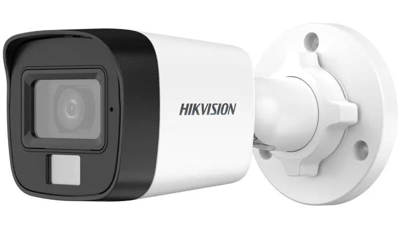 Camera de supraveghere TurboHD, 2MP, Lentila 2.8mm, Iluminare Duala, Microfon, IP67, Hikvision DS-2CE16D0T-LPFS(2.8mm)
