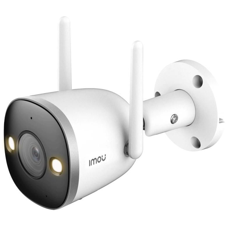 Camera IP wireless Imou Bullet 2S, 4 MP, Full Color, Sirena, LED 30m, Microfon si difuzor, IP67, IPC-F46FP