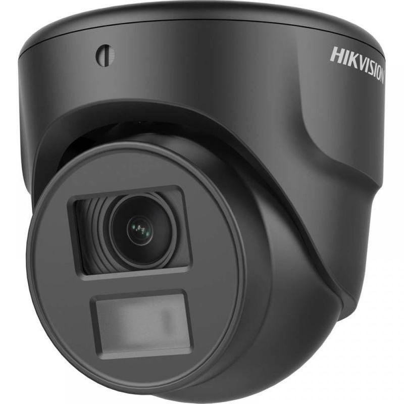 Camera dome FULL HD, 2MP, Infrarosu EXIR 20M, All in one, Neagra DS-2CE70D0T-ITMF(2.8mm)