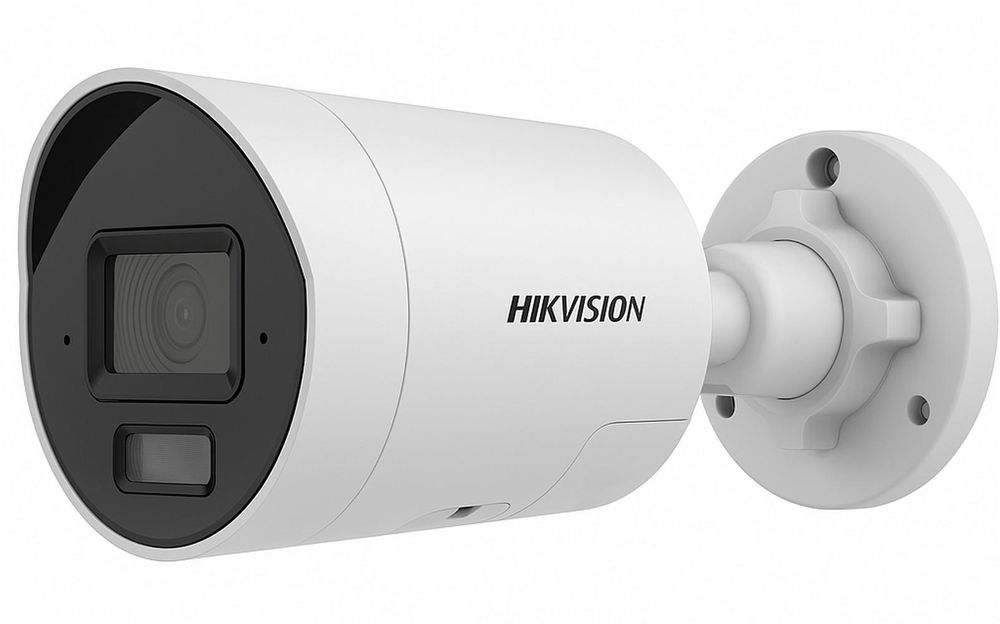 Camera supraveghere IP Hikvision DS-2CD2046G2H-I2U/SL(2.8mm)(eF), AcuSense, 4MP, IR 40m, Alarma, slot microSD, PoE, IP67