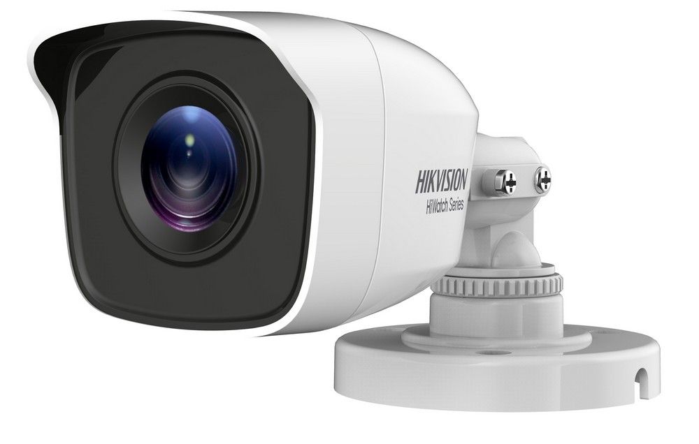 Camera de supraveghere analogica, pentru exterior, 2MP, Smart IR 20m, Lentila 2.8mm, IP66, Hikvision, HWT-B120-M