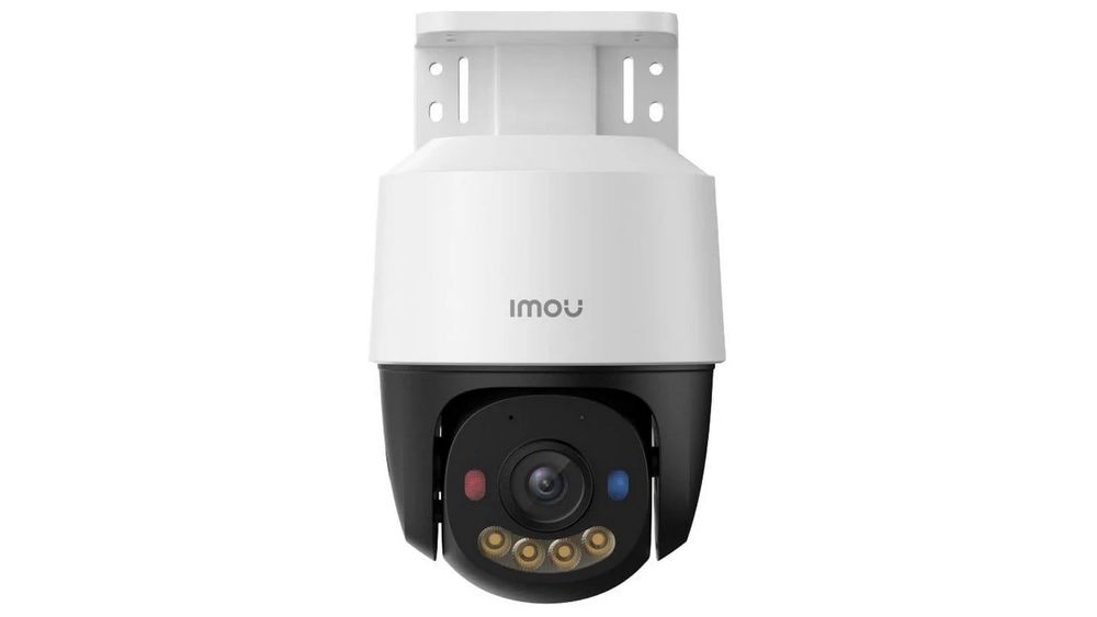 Camera supraveghere Imou PS7F IPC-PS7FP-8X0, 8MP 4K, PoE, rotire si inclinare, IR 30m, alarma rosu-albastru, detectie AI, audio bidirectional, slot microSD