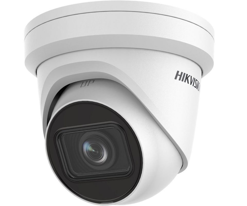 Camera IP Dome cu lentila varifocala 2.8-12 mm, 4MP 2K, AcuSense, IR40m, IP67, IK10, Hikvision DS-2CD2H43G2-IZS