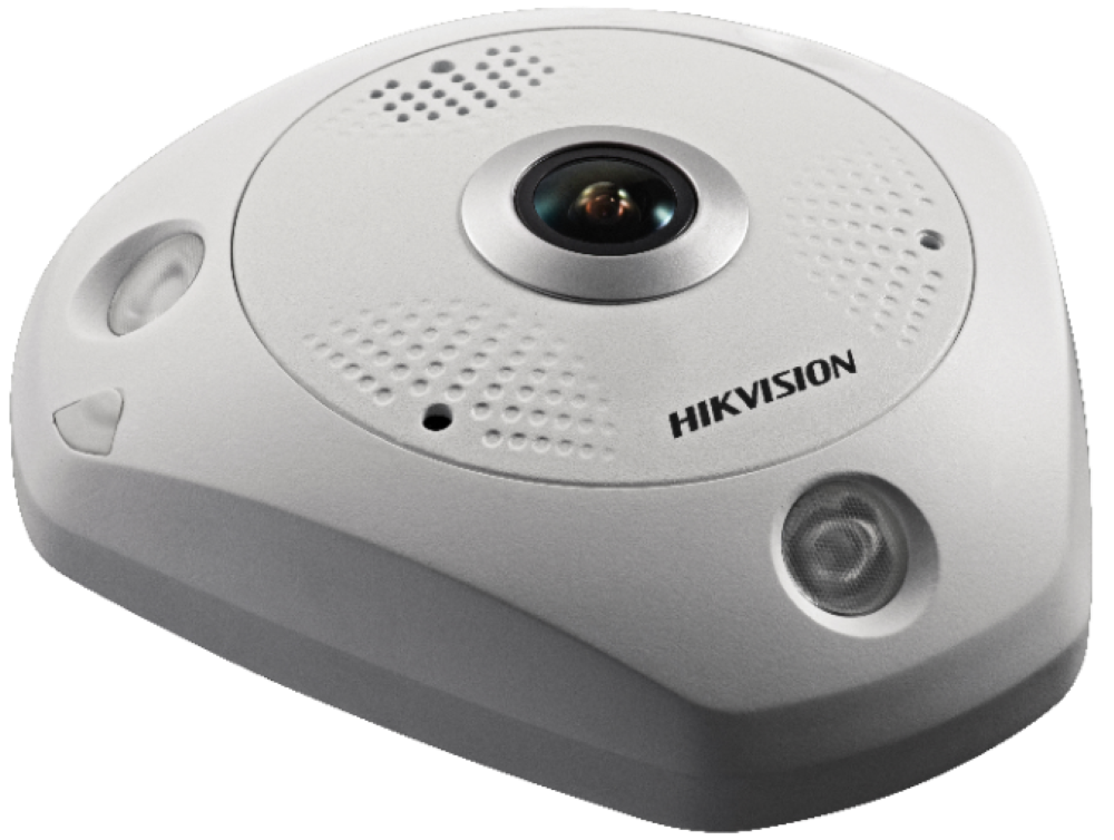 Camera IP FishEye Hikvision, 6MP, 360º, DeWarping , IR 15m, microfon si difuzor, Conferinta, DS-2CD6362F-IS