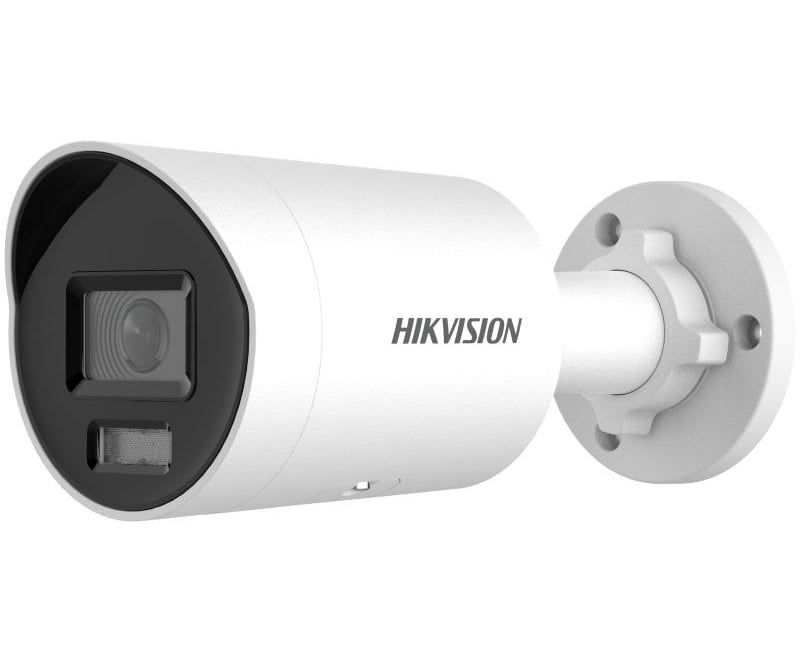 Camera IP exterior Hikvision DS-2CD2086G2H-IU(2.8mm)(EF), AcuSense, Darkfighter, 8MP 4K, 2.8mm, IR 40m, Microfon, PoE, IP67