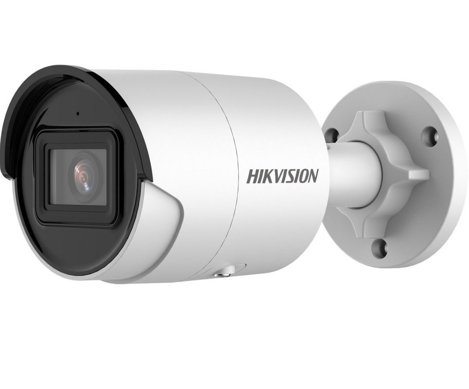 Camera IP pentru exterior, Hikvision DS-2CD2086G2-I(2.8mm)C, 8MP 4K, AcuSense, DarkFighter, IR40m, slot micro SD, PoE, IP67