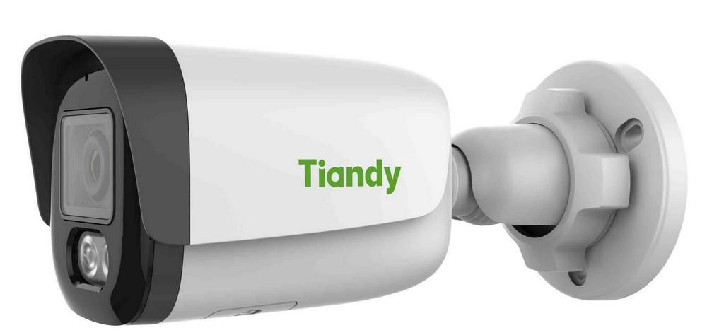 Camera IP Tiandy Color Maker Pro, 8MP 4K, 12V sau POE, IR 50 m, Slot MicroSD, Microfon, Difuzor, Alarma, TC-C38WQ-I5W-8MP