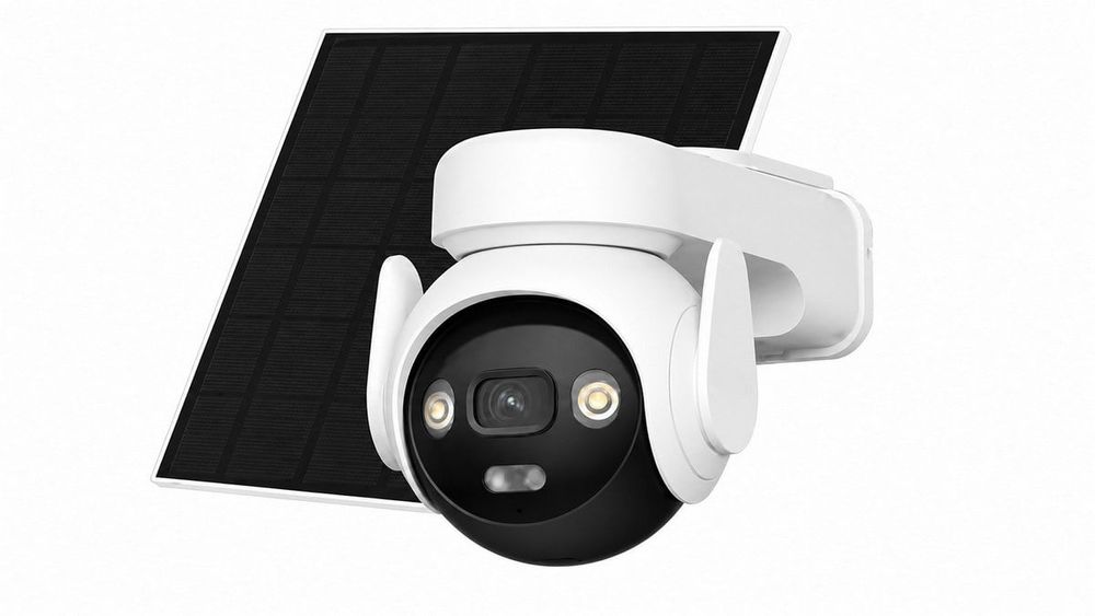 Camera solara 4G LTE Imou AOV IPC-SA7E-T-8M1T3/FSP008, 5MP, Wi-Fi, rotire si inclinare, sirena, vedere nocturna 20m, slot microSD,10000mAh, IP66