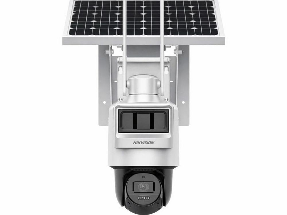 Camera de supraveghere 4G 2MP HiLook PTZ-N2C200I-K/4G/C09S20, panou solara, IR, difuzor si microfon, iP66, slot MicroSD