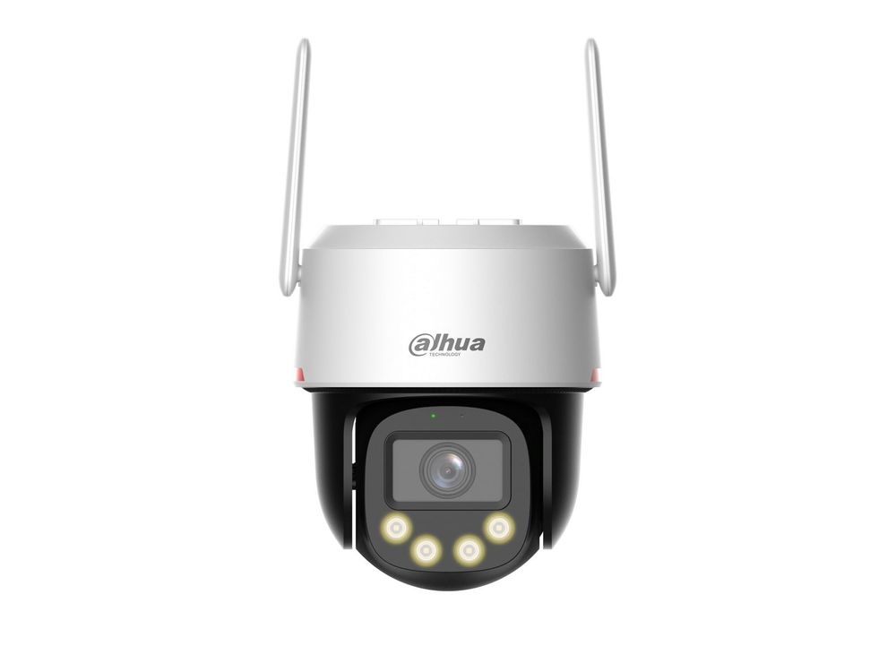 Camera supraveghere Wi-Fi 6 Dahua P5F-PV-0360B-PRO, 5MP, WizColor, iluminare 30m, detectie cu AI om/vehicul, urmarire automata, slot microSD, IP66, de exterior