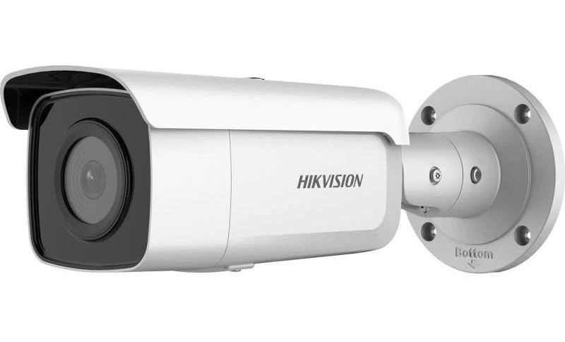 Camera supraveghere exterior IP AcuSense, 8MP, 4mm, IR 60m, Slot microSD, PoE, IP67, Hikvision DS-2CD2T86G2-2I(4mm)(C)