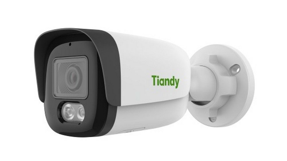 Camera supraveghere exterior Tiandy Color Maker, 5MP, 2.8mm, IR 50m, iluminare duala, microfon, detectie cu AI, slot microSD, PoE, IP67, TC-C35WS 3LRA-28