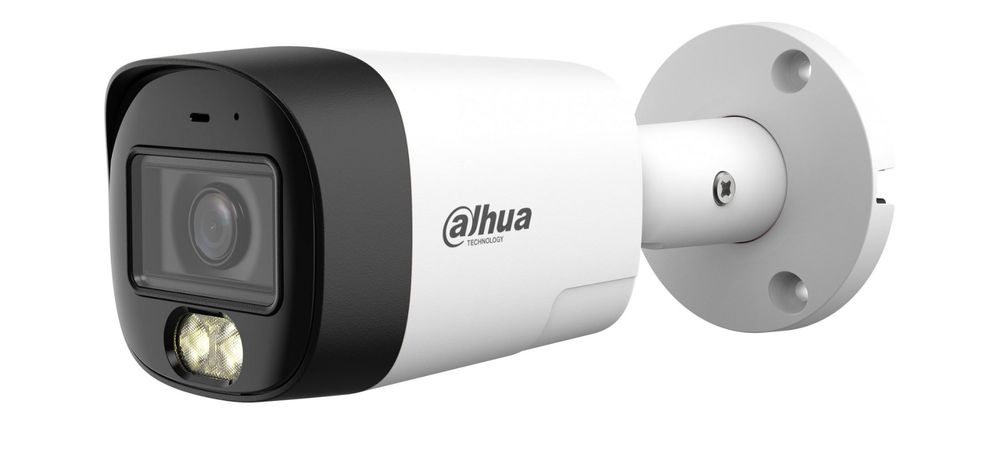 Camera supraveghere HDCVI Dahua HAC-HFW1200RM-IL-T-0280B-DIP, 2MP, 2.8mm, Iluminare duala 30m, comunicare bidirectionala, IP67