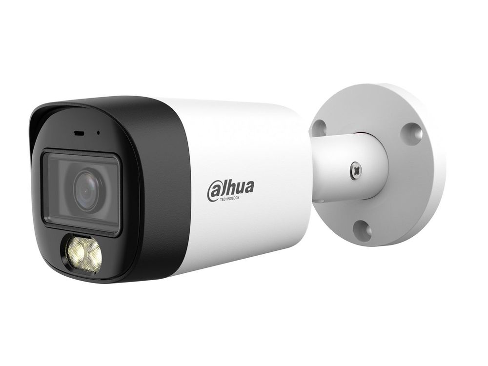 Camera supraveghere HDCVI Dahua HAC-HFW1500RM-IL-A-S3, 5MP, 2.8mm, Iluminare duala 30m, Microfon, IP67