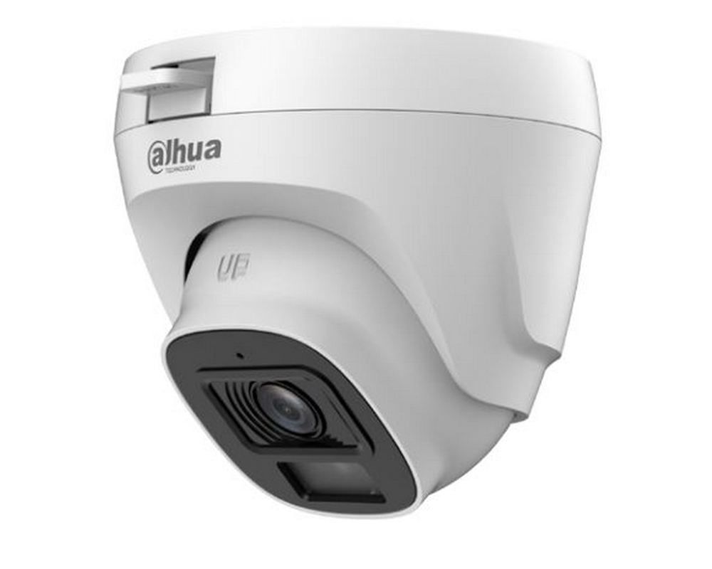 Camera supraveghere HDCVI de interior dome Dahua HAC-T5E20-0280B, 2MP FULL HD, IR 20m, lentila fixa de 2.8mm