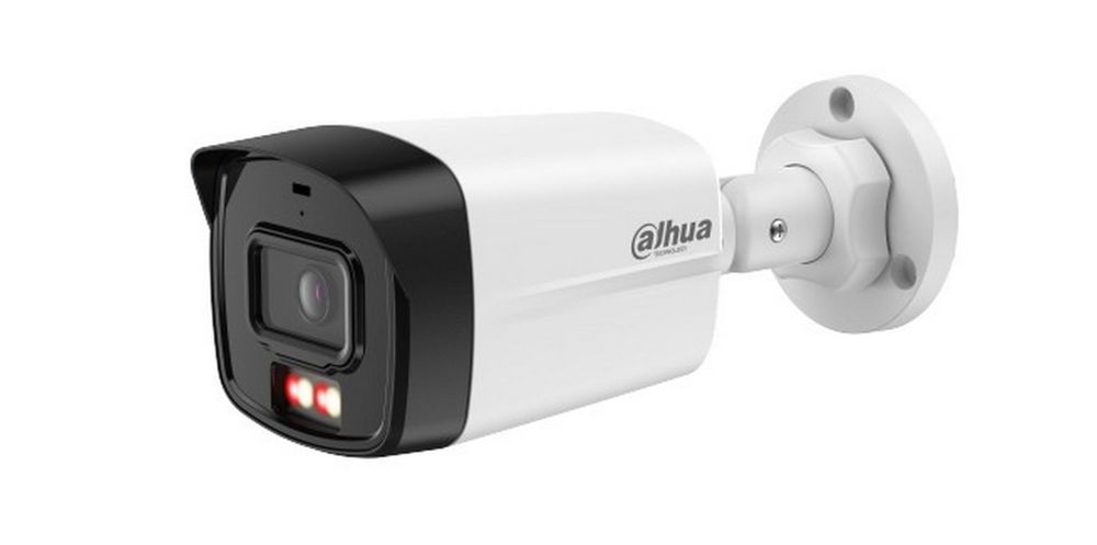 Camera supraveghere IP Dahua ECO Series IPC-B1E49-A-IL-0280B-S2, 4MP, 2.8mm, Iluminare duala, microfon, PoE, IP67