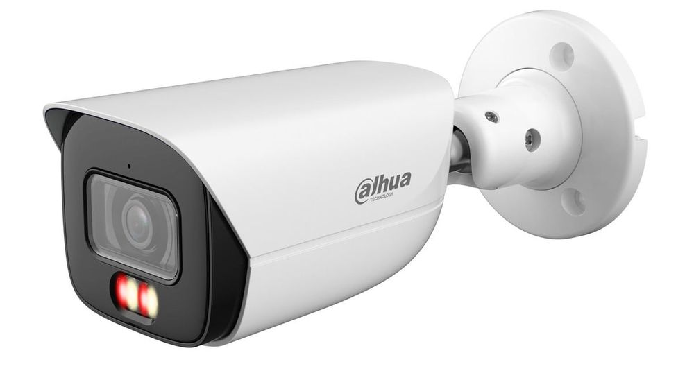 Camera supraveghere IP Dahua IPC-HFW3649E-AS-IL-0280B, WizSense, 6MP, Iluminare duala 30m, Microfon, slot microSD, PoE, IP67