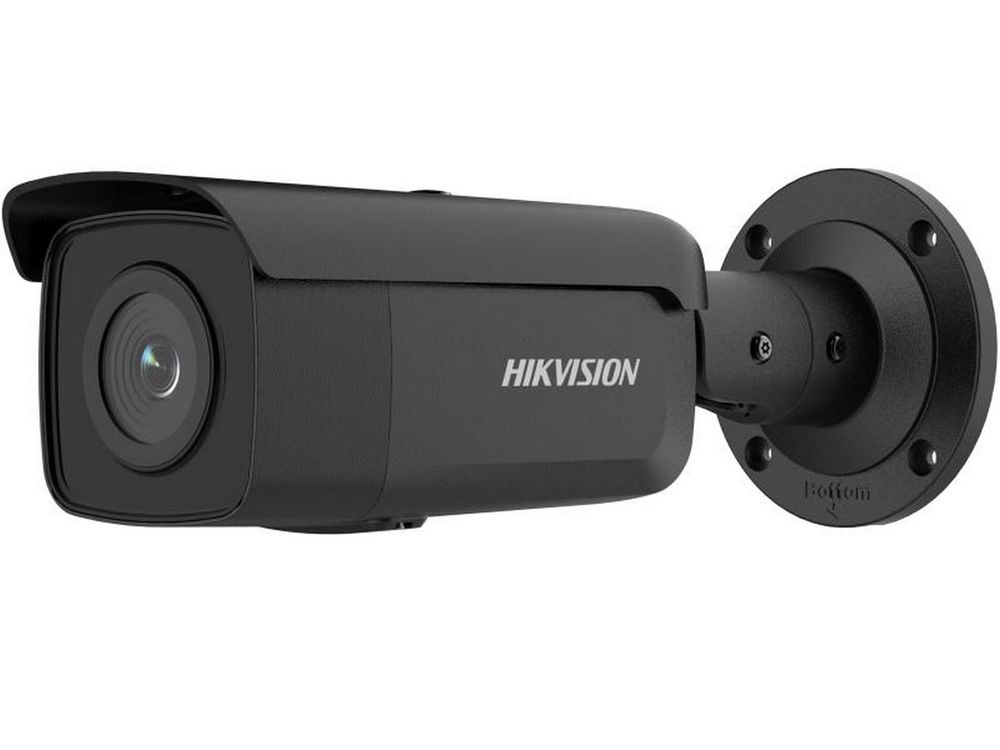 Camera supraveghere IP Hikvision DS-2CD2T66G2-2I 2.8(C)/BK, AcuSense, 6MP, DarkFighter, IR 60m, Alarma, slot microSD, PoE, IP67