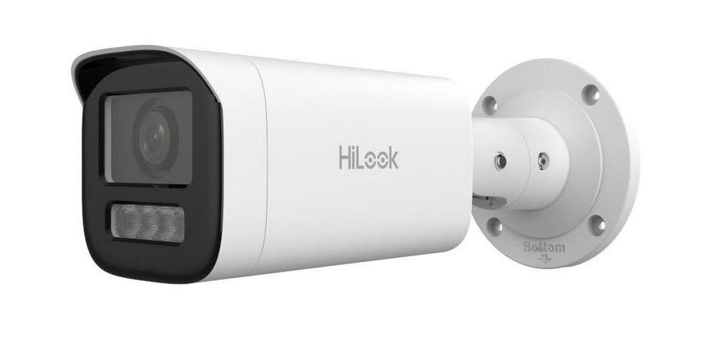 Camera supraveghere IP Hikvision HiLook IPC-B620HA-LZU(2.8mm-12mm), 2MP, Smart Hybrid Light 50m, varifocala 2.8 - 12mm, Microfon, PoE, IP67