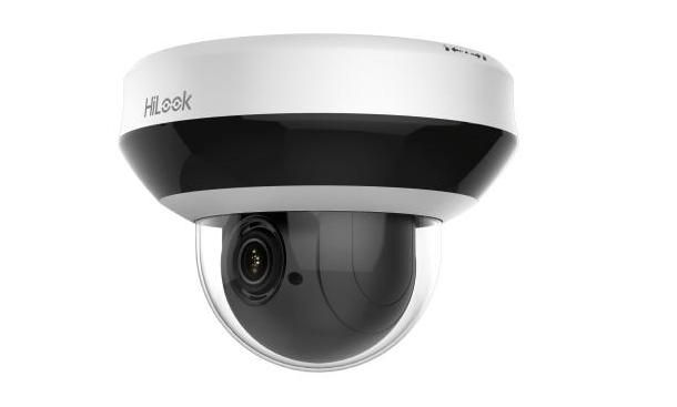 Camera supraveghere IP PTZ Hikvision HiLook PTZ-N2204I-DE3, 2MP, 4x zoom optic, IR 20m, Audio, slot microSD, PoE, IP66