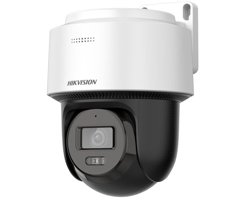 Camera supraveghere IP rotativa PT Hikvision DS-2DE2C400MWG-E(4mm), 4MP 2K, Smart Hybrid Light 30m, Audio, PoE, IP66