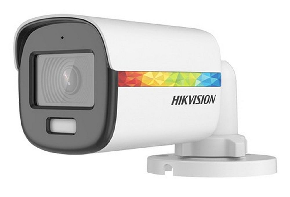 Camera supraveghere TurboHD Hikvision DS-2CE10DF8T-FSLN-2.8mm, 2MP, 2.8mm, ColorVu, Audio, IP67