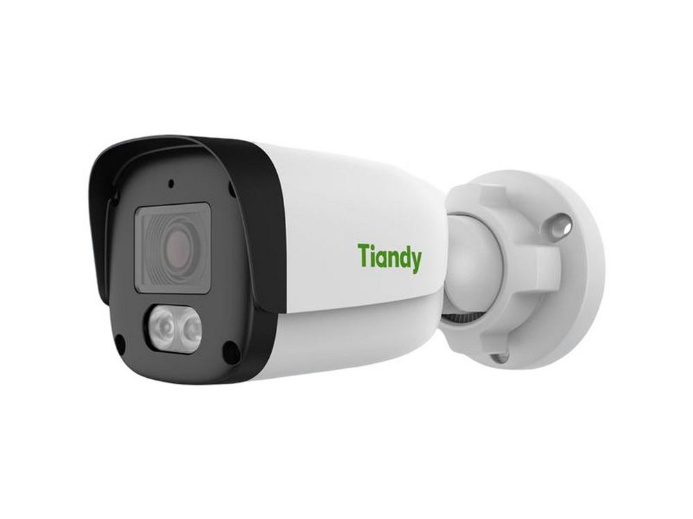 Camera supraveghere IP exterior Tiandy, 2MP, 2.8mm, LED alb, PoE, microfon, IP67, TC-C32QV 2FNA-28