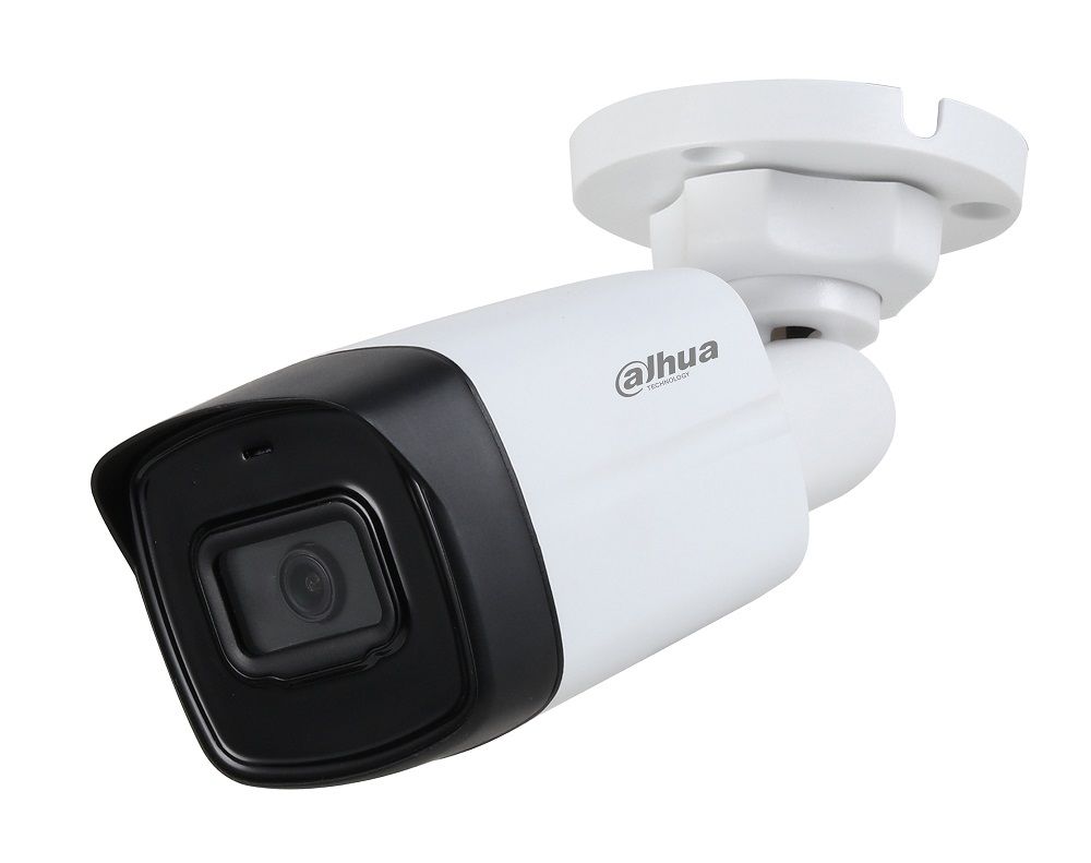 Camera pentru exterior rezolutie 5MP, 2K+, IR 40m, lentila 2.8mm, Dahua, HAC-HFW1500TL