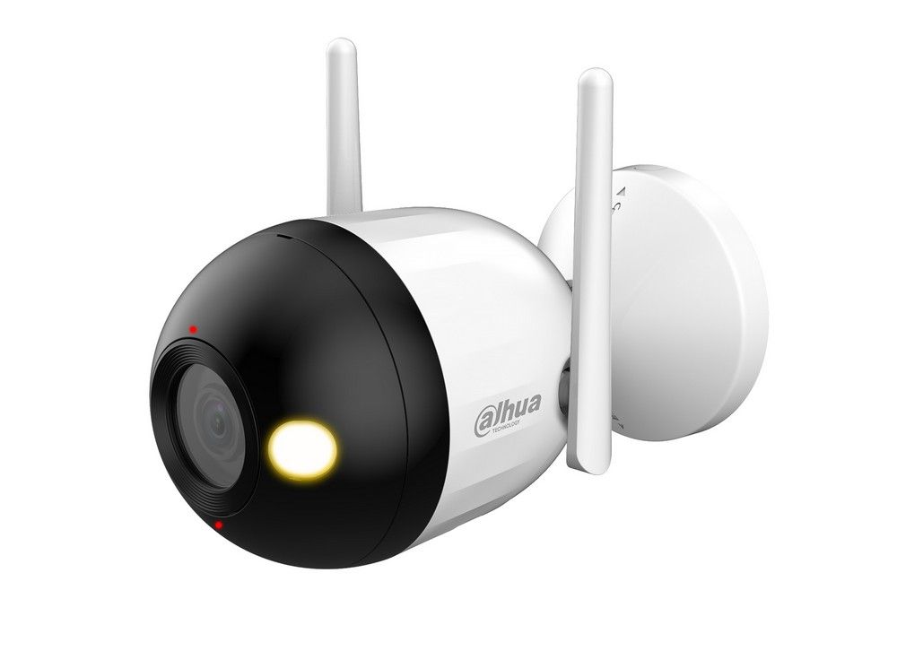 Camera Wi-Fi IP 4MP, 2.8mm, Iluminare duala 30m, Active Deterrence, Microfon, Difuzor, Slot microSD, IP67, Dahua IPC-HFW1439DQ-PV-STW