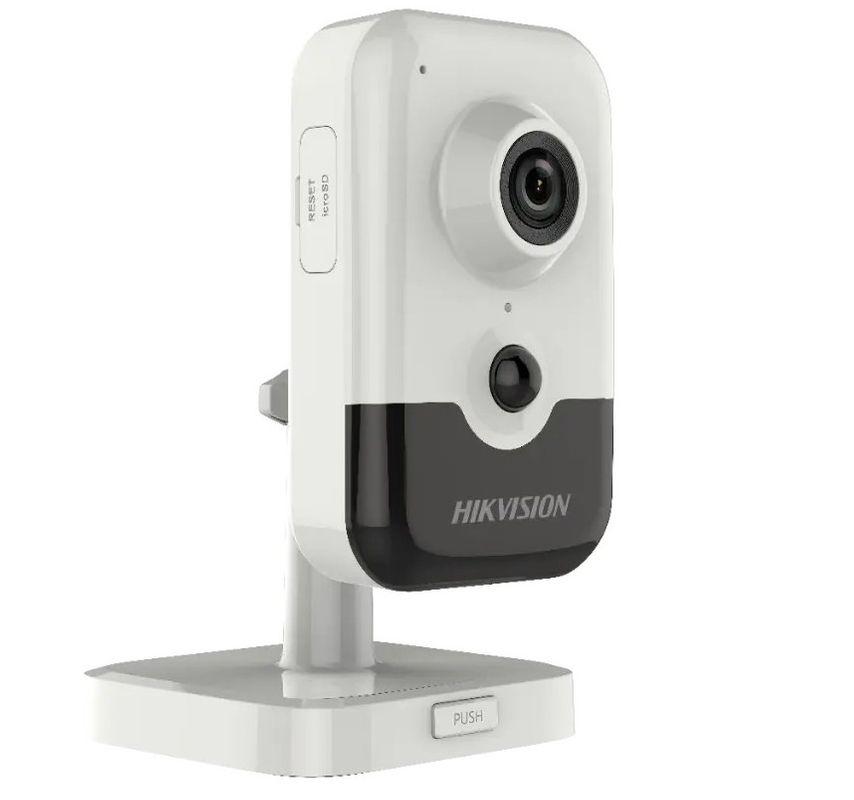 Camera wireless IP, 2MP, 2.8mm, IR 10m, Senzor PIR, Microfon, Difuzor, Slot microSD, PoE, IP66, IK10, Hikvision DS-2CD2421G0-IW(2.8mm)(W)