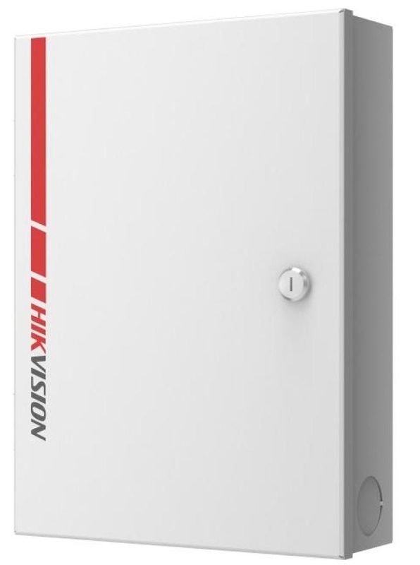 Carcasa metalica sistem alarma Hikvision DS-PZ501SHL-M suport baterie 12V/7Ah, 2 sloturi expander, protectie tamper